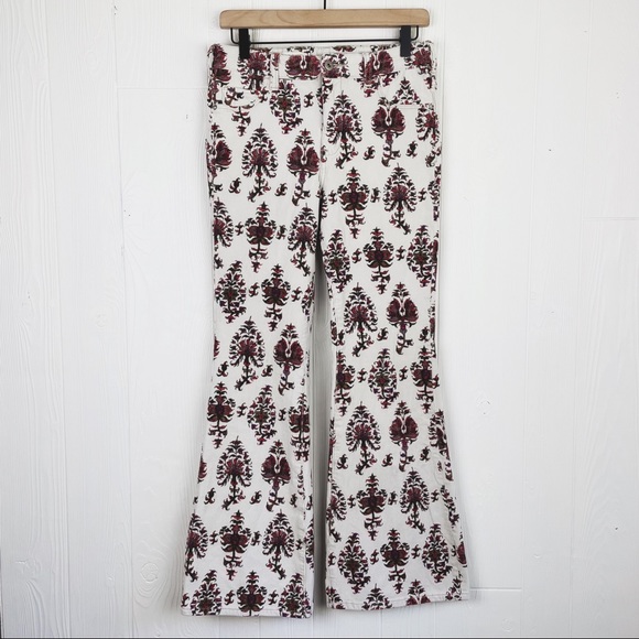 Anthropologie Pilcro & The Letterpress High-Rise Bootcut Corduroy Flare Pants - Picture 3 of 14